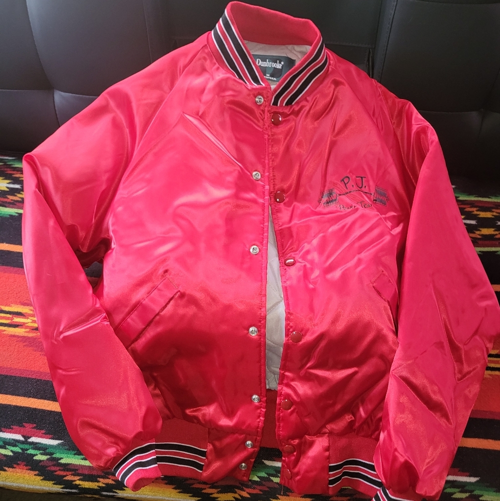 Vintage Dunbrooke varsity bomber jacket